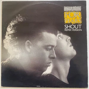 Tears For Fears Shout Remix Version 12" Vinyl Single 1984 EX - Picture 1 of 4