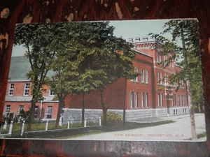 WOODSTOCK NUEVO BRUNSWICK CANADÁ - RARA POSTAL TEMPRANA - NUEVA ARMERÍA - Imagen 1 de 2