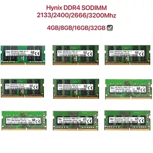 New SKHynix DDR4 PC4 4GB 8GB 16GB 32GB PC4 Notebook Laptop SODIMM Memory Ram Lot - Picture 1 of 14