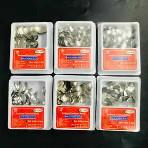 100 Pcs Dental Sectional Contoured Metal Matrices Refill Matrix Band Ledge 35um - Picture 1 of 16
