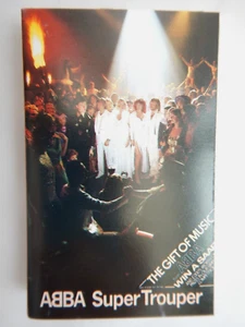 ABBA - SUPER TROUPER - CASSETTE - Picture 1 of 6