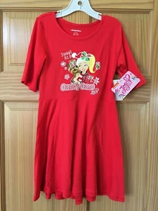 New Nickelodeon JoJo Siwa Dress Girls Red soft Christmas many sizes - Picture 1 of 1