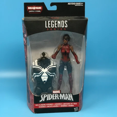 Spider-Man Marvel 6-inch Legends Series Web-Slinging Heroines: Spider-Girl Cover