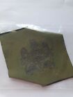 GENUINE BRITISH ARMY ISSUE GREEN WARRANT OFFICER (1st class) PATCH