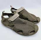 Crocs Swiftwater Sandals Women's Size 8 Brown Mesh Slingback Water Shoes 204597 