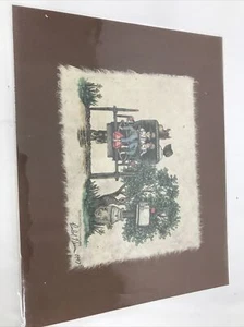 Richard Neuman Collection Horse Carriage Children Signed 1997 - Picture 1 of 1