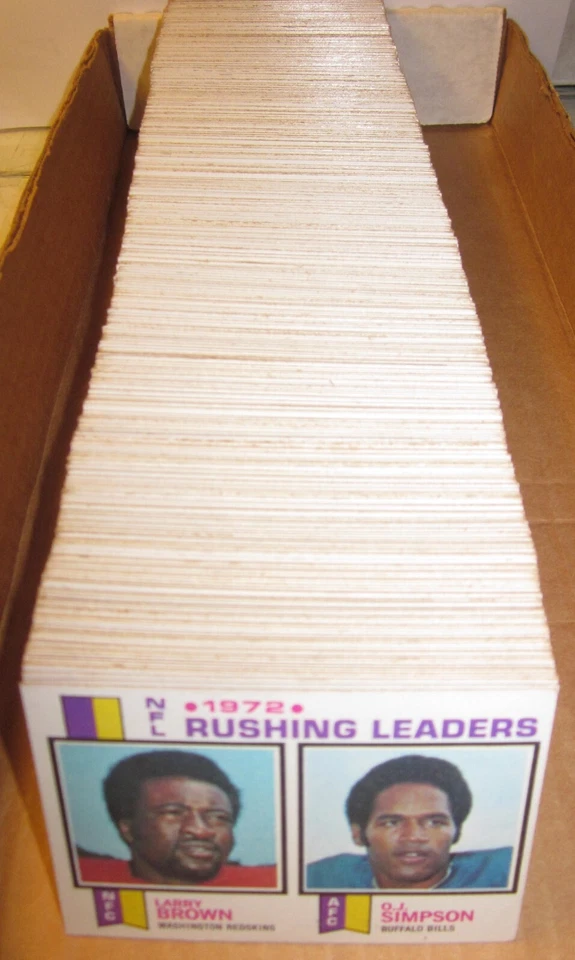 1973 Topps Football Singles Complete Your Set - Pick (1-399) EX, EX-MT - Image 1 of 1
