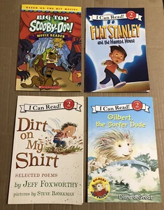 Lot of 4 Childrens Books  - I Can Read, Scholastic - Scooby Doo, Flat Stanley - Bild 1 von 10