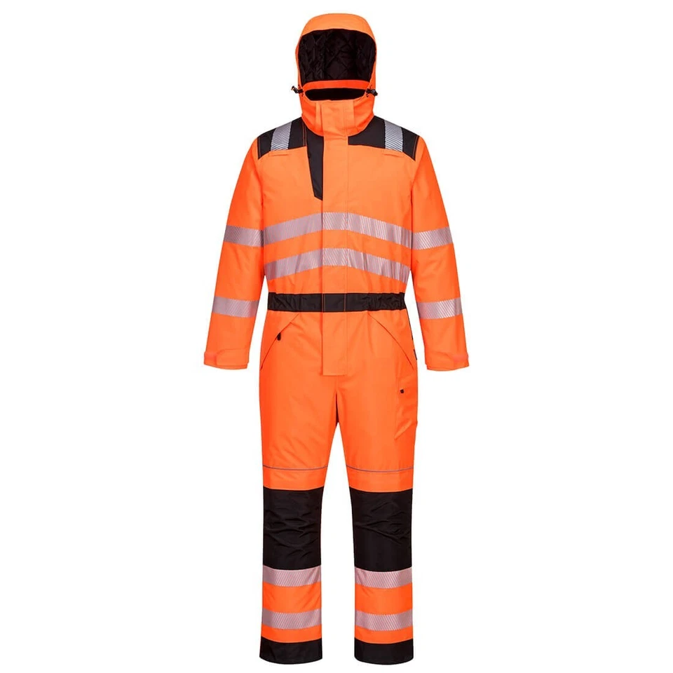 Hi-Vis Winter Coverall | Certified to -40°C | Cold Weather Hi Vis Coverall - Image 1 of 4