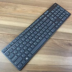 Lenovo KBRF5C71 Black Ultraslim Wireless Numeric Keypad Standard QWERTY Keyboard - Picture 1 of 3