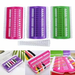 30 Holes Cross Stitch Needles Holder DIY Embroidery Floss Thread Organizer Tool - Picture 1 of 16