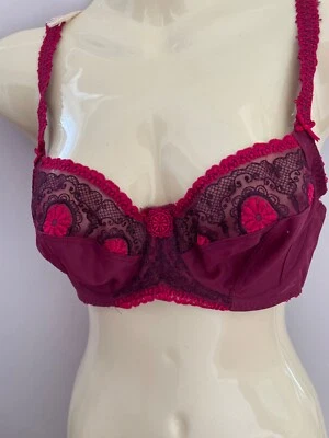 Fantasie burgundy Bra Size UK 30 DD - Image 1 of 4