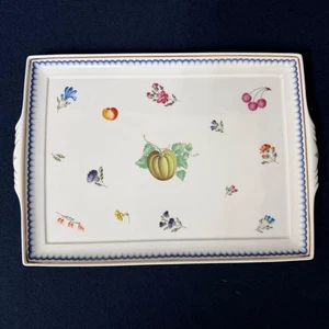 Richard Ginori Vassoio Quadrato Frutta Italiana Grande Collezione Cucina Antica - Foto 1 di 5