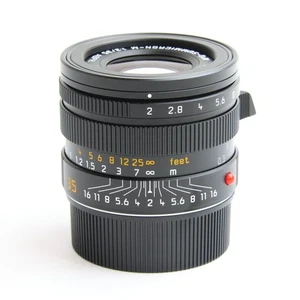 Leica APO Summicron M35mm F/2 ASPH. Black -Near Mint- #148 - Picture 1 of 12