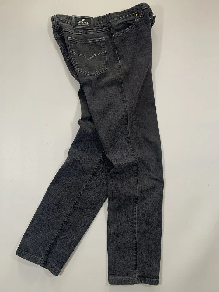 Versace Elastic Denim Jeans - Imagen 1 de 4