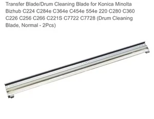 Minolta Transfer Cleaning Blade C224,C308,C454 - Picture 1 of 1