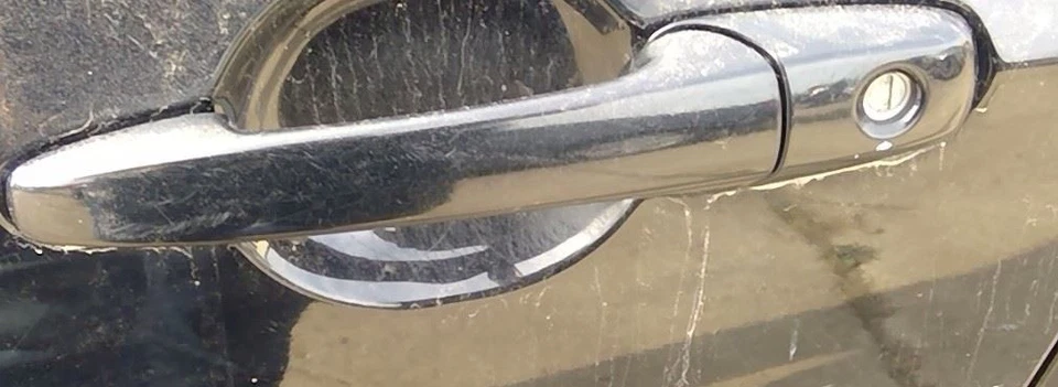 05 06 07 08 09 10 11 12 13 2014 Ford Mustang Driver LH Door Handle in UA Black Foto 1 de 4