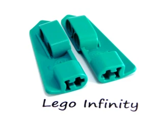 Pair LEGO Technic Turquoise Panel 21 & 22 Left and Right (11946 11947) - Picture 1 of 2
