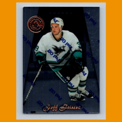 Jeff Friesen #81 1997 Pinnacle Certified San Jose Sharks Hockey Card NHL NM - Image 1 of 3