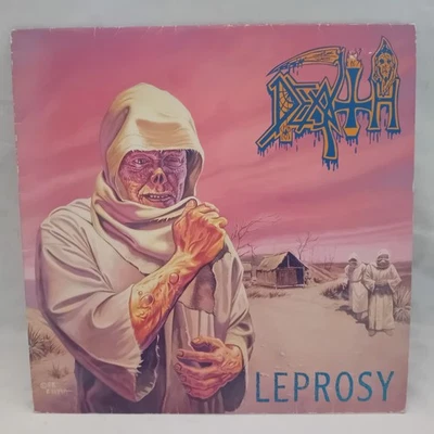 Death – Leprosy, FLAG 24, UK 1988 *1st press* Vinyl LP #ae185 - Bild 1 von 4