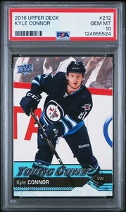 2016-17 Upper Deck Serie 1 Hockey YG #212 KYLE CONNOR PSA 10 - 124655524 - Imagen 1 de 2