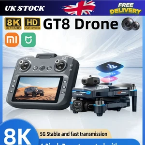 Professionelle 8K HD Dual Kamera Drohne mit FPV WIFI Hindernisvermeidung - Bild 1 von 10