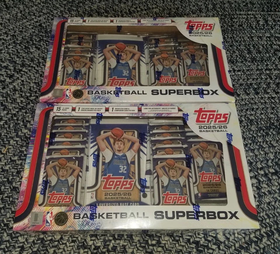 2025-26 Topps Basketball Superbox Costco -