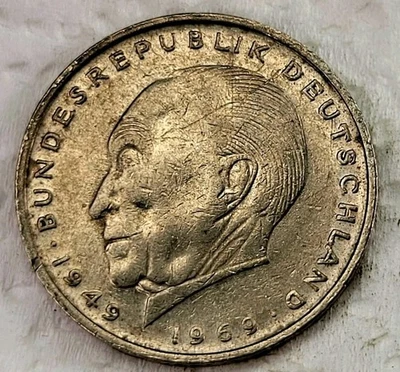 1976-D ALEMANIA 2 MARCOS EN ESTADO (KM# 175) Foto 1 de 2