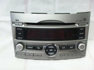 10-12 Subaru Legacy Satellite Radio CD Mp3 Face Plate 86201AJ64A PE645U1 ACK81 - Picture 1 of 4