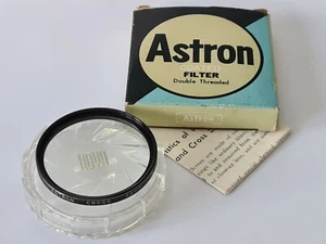 Astron 49mm Cross Filter Boxed With Hoya Keeper & Information Sheet - Excellent  - Picture 1 of 10