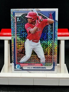 2024 Bowman - Chrome Prospects #BCP-121 Felix Morrobel (RC) - Mojo Refractor - Picture 1 of 2