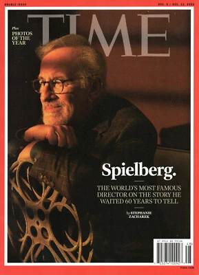 TIME Magazine December 5/12 2022 Steven Spielberg Photos of the Year Double Issu - Image 1 of 2