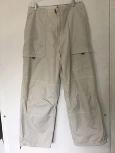 Colorado Pants Men Cream Vanilla Nylon Waterproof Hiking Outdoors Rain Size 2XL - Picture 1 of 17
