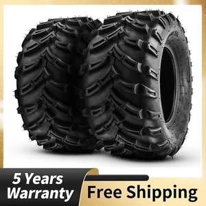 2PC 26x9-12 26x9x12 ATV UTV Tires 26 9 12 6PR Z-120 Go Kart Tires F 6ply - Picture 1 of 10