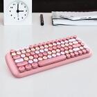 USB Wired Mechanical Keyboard Compact Blue Switches Retro