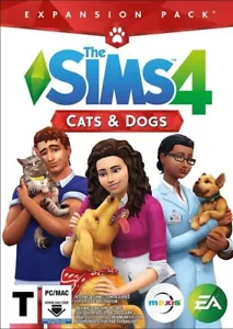 NEW The Sims 4: Cats & Dogs Expansion Pack PC/MAC 2017 Video Game simulation - Picture 1 of 2