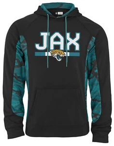 Zubaz NFL Men's Jacksonville Jaguars Elevated Hoodie With Camo Lines - Picture 1 of 8