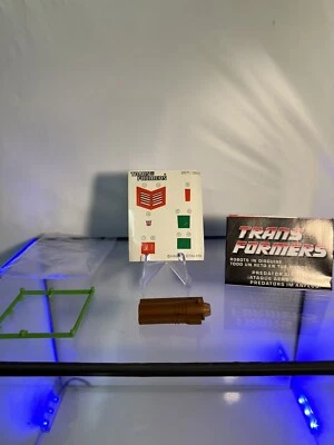 Transformer G2 Falcon Sticker Weapon Catalog Predator Exclusive Vintage❗️RAR❗️ - Image 1 of 4