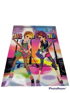 lisa frank rainbow rockers folder 2010 Glitter New Unused - Picture 1 of 5