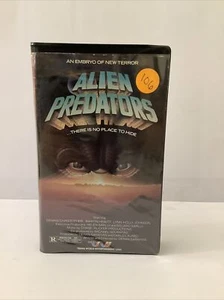 Alien Predators VHS Big Box Clamshell Rare Cult Mutant Horror Comedy 1986 TWE - Picture 1 of 5
