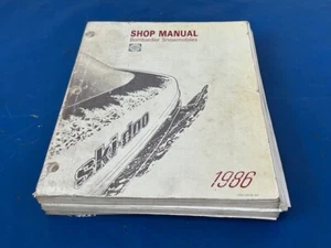 1986 Skidoo Snowmobiles FACTORY OEM Service Shop Repair Manual ALL MODELS HUGE - Picture 1 of 6