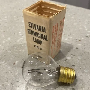 G4S11 GERMICIDAL 4W E17 S11 UVC Lamp Light Bulb STERILIZATION SYLVANIA Type B - Picture 1 of 2