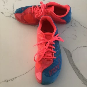 Inov-8 F-lite 235 Sneaker - Men’s 7.5 / Women’s 9 - Teal & Coral Pink - Picture 1 of 21