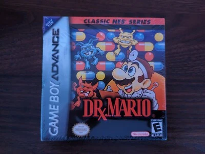 Dr. Mario (Nintendo Game Boy Advance, 2004) | NEW, Factory Sealed, Authentic - Image 1 of 4
