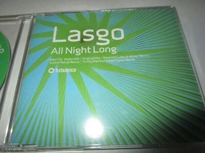 Lasgo All Night Long Turbulence CDTURB5 UK 2006 CD Maxi-Single - Image 1 of 4