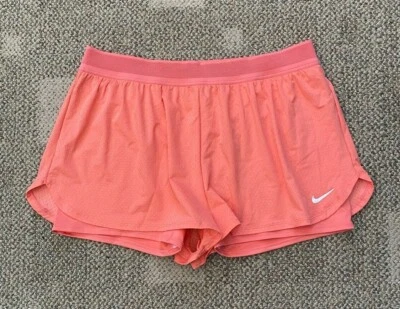 Nike Court Flex Elevated Essential Short Skort Skirt Coral Peach Size 2XL CI9378 - Image 1 of 4