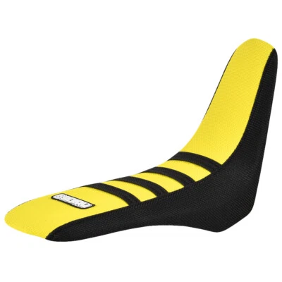 2010-2021 Cobra CX 50 JR/P3 Seat Cover By Enjoy MFG BLACK YELLOW BLACK RIBS #151 - Image 1 of 4