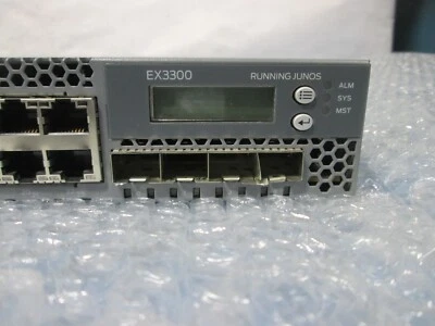 JUNIPER NETWORKS EX3300-24T EX SERIES 24 PORTS ETHERNET SWITCH - Image 1 of 4