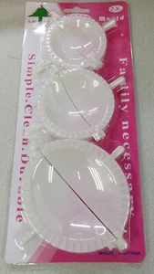 3 Size Dough Press Chinese Dumpling Making Maker Mold shape Tool Pie US Stock - Picture 1 of 4