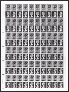 GB ScBK826 Christmas, Elizabeth II, Primary Sheet, Photo Proof, SIZE 15.2X20.3cm - Picture 1 of 2